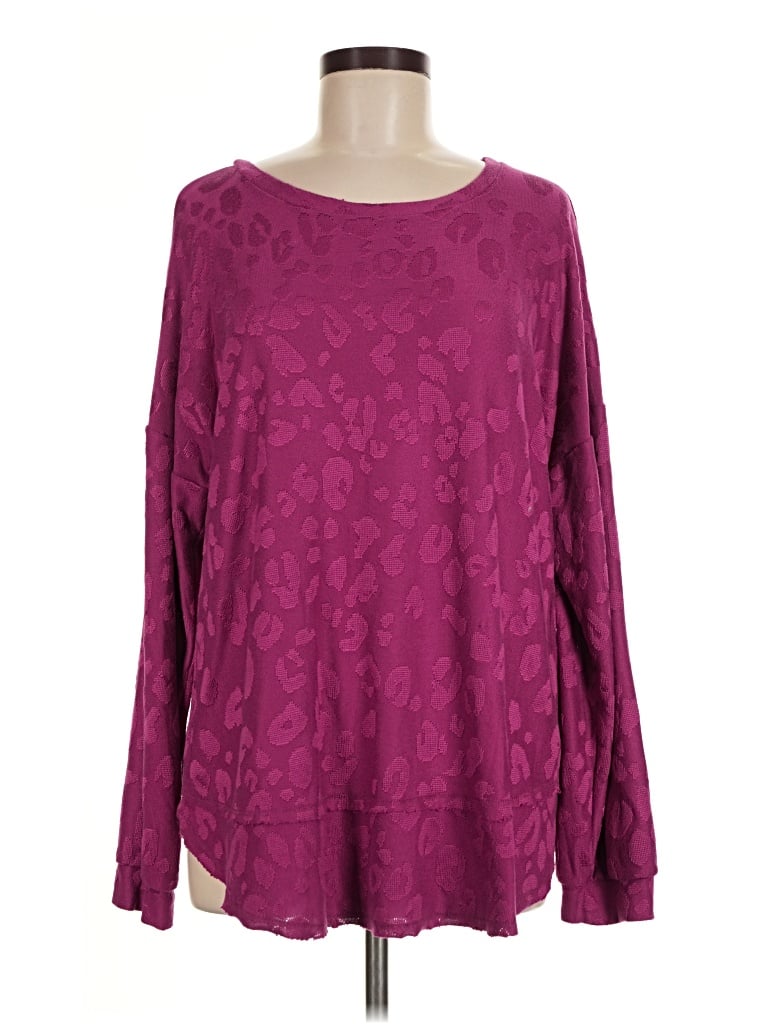 Pre-owned Entro Pullover Sweater In Purple
