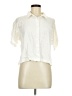 Thread & Supply Ivory Short Sleeve Blouse Size M - photo 1