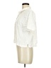 Thread & Supply Ivory Short Sleeve Blouse Size M - photo 5