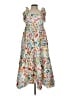 Cara Cara Floral White Casual Dress Size L - photo 1
