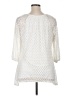 Kim Rogers 100% Polyester Ivory 3/4 Sleeve Blouse Size 1X - photo 2
