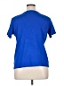 Rafaella 100% Cotton Blue Short Sleeve Top Size 1X - photo 2