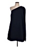 MNG 100% Polyester Solid Blue Cocktail Dress Size 10 - photo 1