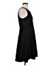 Apt. 9 Solid Black Casual Dress Size M - photo 4