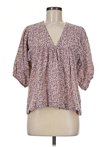 Mirth 3/4 Sleeve Blouse (view 1)