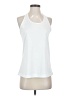 Unbranded 100% Polyester White Active Tank Size S - photo 1