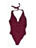 Shein Burgundy Bodysuit Size 6 - photo 2