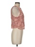 iris 100% Polyester Pink Sleeveless Blouse Size M - photo 4