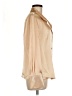 Jaclyn Smith 100% Polyester Metallic Tan 3/4 Sleeve Blouse Size L - photo 4