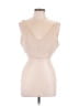 Shein 100% Polyester Tan Sleeveless Top Size L - photo 1