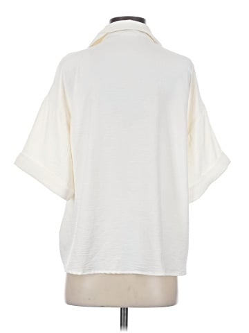 Tribal Jeans Short Sleeve Blouse (view 2)