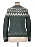 Unbranded Chevron-herringbone Green Pullover Sweater Size 0X - photo 2