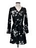 Gap 100% Rayon Floral Black Casual Dress Size XS - photo 1