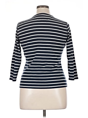 Lauren by Ralph Lauren 3/4 Sleeve T-Shirt (view 2)