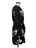 Gap 100% Rayon Floral Black Casual Dress Size XS - photo 4