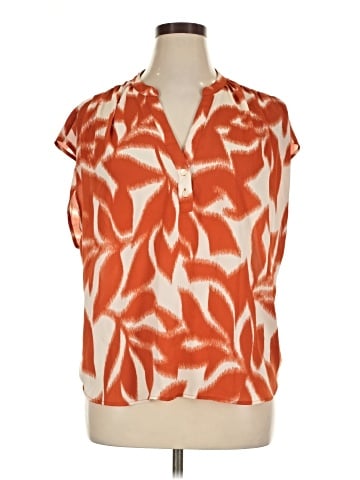 Banana Republic Factory Store Short Sleeve Blouse (view 1)