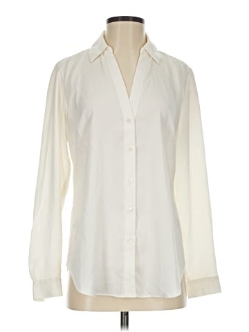 Ann Taylor Long Sleeve Blouse (view 1)
