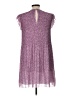 Wilfred 100% Polyester Tweed Purple Cocktail Dress Size L - photo 2