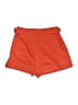 Sugarlips Solid Orange Shorts Size L - photo 2