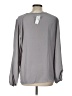Maurices 100% Polyester Gray Long Sleeve Blouse Size L - photo 2
