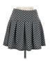 Love By Design Argyle Gray Casual Skirt Size M - photo 1