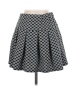 Love By Design Argyle Gray Casual Skirt Size M - photo 2
