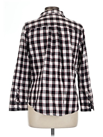 St. John's Bay 3/4 Sleeve Button-Down Shirt (view 2)