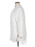 Zara Stripes White 3/4 Sleeve Button-Down Shirt Size XL - photo 5