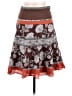 BCBGMAXAZRIA Graphic Brown Casual Skirt Size 14 - photo 2