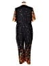 BLOOMCHIC 100% Polyester Print Black Jumpsuit Size 22 - photo 2