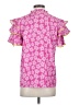 Unbranded Pink Short Sleeve Blouse Size S - photo 2