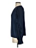 Ann Taylor LOFT 100% Polyester Blue Long Sleeve Blouse Size S - photo 5