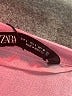 Zara Pink 3/4 Sleeve Button-Down Shirt Size L - photo 7