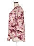 Torrid Floral Pink 3/4 Sleeve Blouse Size 1X Plus (1) - photo 5