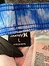 Hurley 100% Polyester Tie-dye Blue Board Shorts Size L (kids) - photo 3