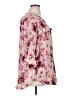 Torrid Floral Pink 3/4 Sleeve Blouse Size 1X Plus (1) - photo 4