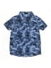 Andy & Evan Camo Blue Short Sleeve Button-Down Shirt Size 7Y - photo 1
