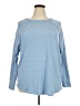 Sonoma Goods for Life Blue Pullover Sweater Size 2X - photo 1