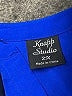 Knapp Studio 100% Polyester Blue 3/4 Sleeve Blouse Size 2X - photo 7