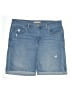 Levi's Blue Denim Shorts Size 20w - photo 1