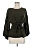 Max Studio Green Long Sleeve Top Size M - photo 1