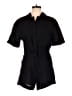 Assorted Brands Solid Black Romper Size XL (estimated) - photo 1