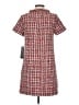 Tuckernuck 100% Polyester Tweed Red Casual Dress Size XS - photo 2
