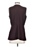 DKNY 100% Polyester Burgundy Sleeveless Blouse Size S - photo 2