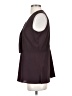 DKNY 100% Polyester Burgundy Sleeveless Blouse Size S - photo 5