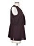 DKNY 100% Polyester Burgundy Sleeveless Blouse Size S - photo 4