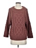 JOA 100% Acrylic Burgundy Orange Pullover Sweater Size XS - photo 1