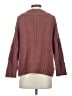 JOA 100% Acrylic Burgundy Orange Pullover Sweater Size XS - photo 2