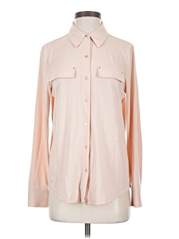 Calvin Klein Long Sleeve Button-Down Shirt (view 1)