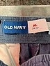 Old Navy 100% Cotton Solid Blue Board Shorts Size 14 - 16 - photo 3